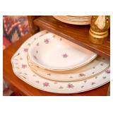 Homer Laughlin China (Rambler Rose Pattern)
