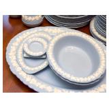 Blue Wedgwood China Set