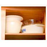 Vintage Blue Daisy Casserole