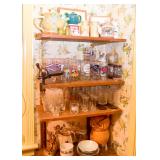 Teapots, Collectible Glasses, Barware, Etc.