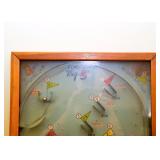 Vintage Poosh-M-Up Table Top Baseball Pinball Game