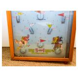 Vintage Poosh-M-Up Table Top Baseball Pinball Game