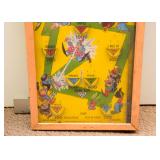 Vintage Poosh-M-Up Table Top Pinball Game