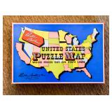 Vintage United States Wood Puzzle