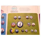 The Kleenex Collection Commemorative Album of Political Buttons