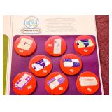 The Kleenex Collection Commemorative Album of Political Buttons