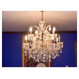 BUY IT NOW! Lot #108, Lovely Venetian Glass Chandelier, $1,200