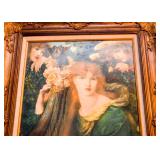 SOLD--Lot #161, Framed Artwork, $300