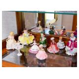 Vintage Hand-Painted Figurines