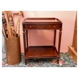 Mahogany Occasional Table with Drawer