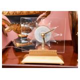 SOLD--Lot #136, Vintage Mastercrafters Mid Century Atomic Starburst Clock (Not Tested), $45