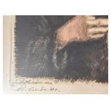 Framed Artwork, Signed