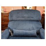 BUY IT NOW! Lot #143, Blue Oversized Lift Recliner, $300
