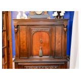 BUY IT NOW! Lot #104, Antique Carved China Cabinet (Overall good condition with signs of use), $400