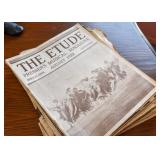 Vintage Musical Magazines (The Etude)