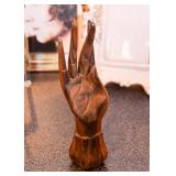 Wood Carved Buddha Hand