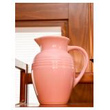 BUY IT NOW! Lot #147, Pink Le Creuset Pitcher, $20