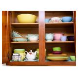 Colorful Dinnerware, Bowls, Serving Pieces, Etc.