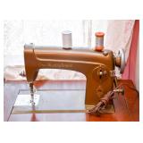 Free-Westinghouse Sewing Machine with Cabinet