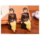 Vintage Chinese Lady Figurines