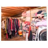 Basement FILLED with Furniture, Collectibles, Craft Supplies, Clothing, Home Decor & Housewares!