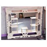 BUY IT NOW!  Lot # 162, Vintage Mirror with Curio Shelves, $50