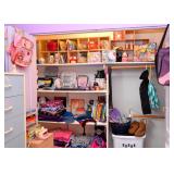 Craft Supplies, Books, Girl