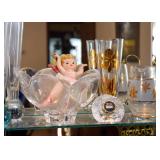 Crystal, Porcelain, Barware