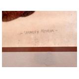 Framed Original Artwork, Signed