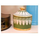 Vintage Italian Pottery Jar (Mottahedeh)
