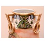 Antique Nippon Hand Painted Vase