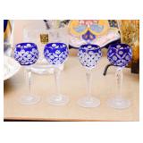 Hand Cut Bohemia Crystal Stemware