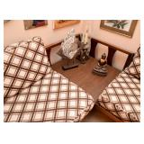 Mid Century Modern Daybed / Sofa / Sectional, Two Sections