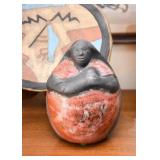 Native American Pottery Figure