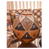 Hand Woven Native American Basket