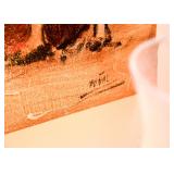 Bullfight Painting, Signed Punal