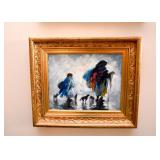 Framed Original Oil Painting, Signed by Artist