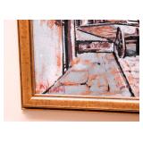 Original Framed Artwork, Signed by Artist 