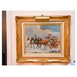 Framed Original Oil Painting