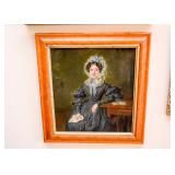 Antique Framed Original Portrait Painting