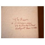 Original Framed Painting, Signed Grossman