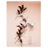 Metal Wall Sculpture, Birds