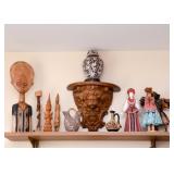 Tribal & Ethnic Collectibles, Cherub Wall Sconce