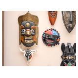Tribal / Ethnic Wall Masks