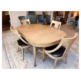 Vintage Dining Table & 6 Chairs