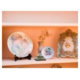 Decorative Plates, Porcelain, Stone, & Glass