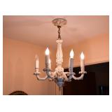 Vintage Porcelain Chandelier