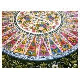 Pretty Colorful Floral Area Rug