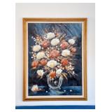 Large Floral Still Life Oil Painting