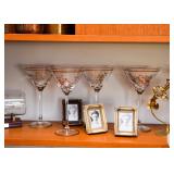Stemware / Martini Glasses, Picture Frames